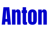 Anton font